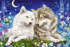 Puzzle 200 el. Milusińskie wilki