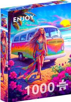 Puzzle 1000 el. Miłość i pokój