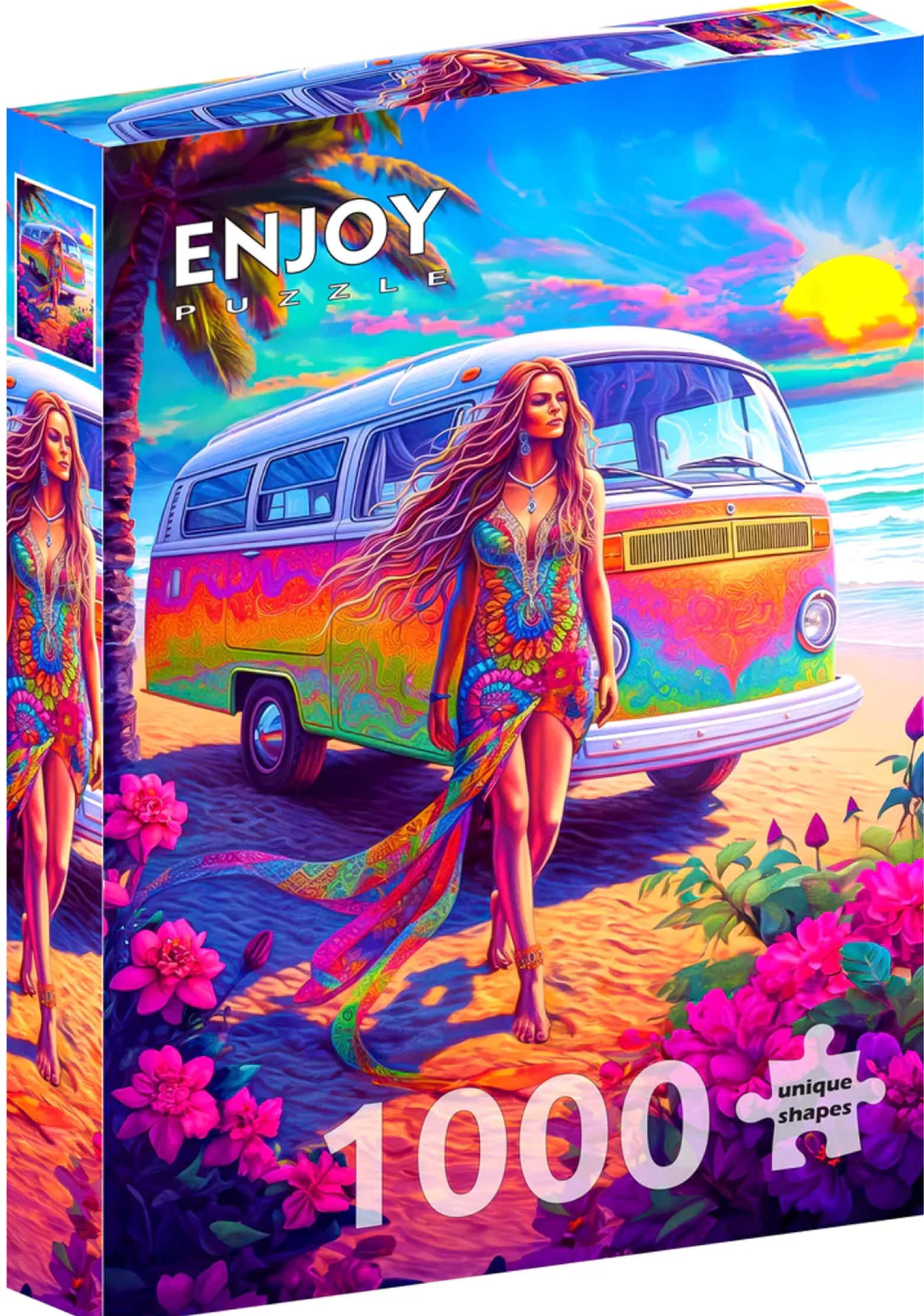 Puzzle 1000 el. Miłość i pokój