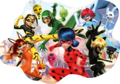 Puzzle 250 el. Miraculous: Biedronka i Czarny Kot