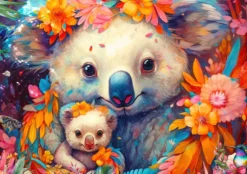 Puzzle 2000 el. Misie koala