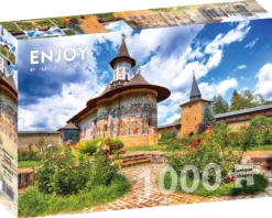 Puzzle 1000 el. Monastyr / Sucevita / Rumunia