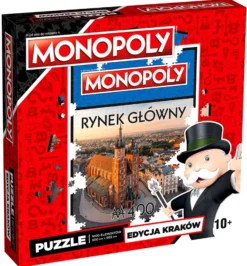 Puzzle 1000 el. Monopoly: Kraków (Rynek Główny)
