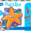 Puzzle 2-4 el. Morskie stworzenia