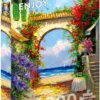 Puzzle 1000 el. Nad brzegiem morza