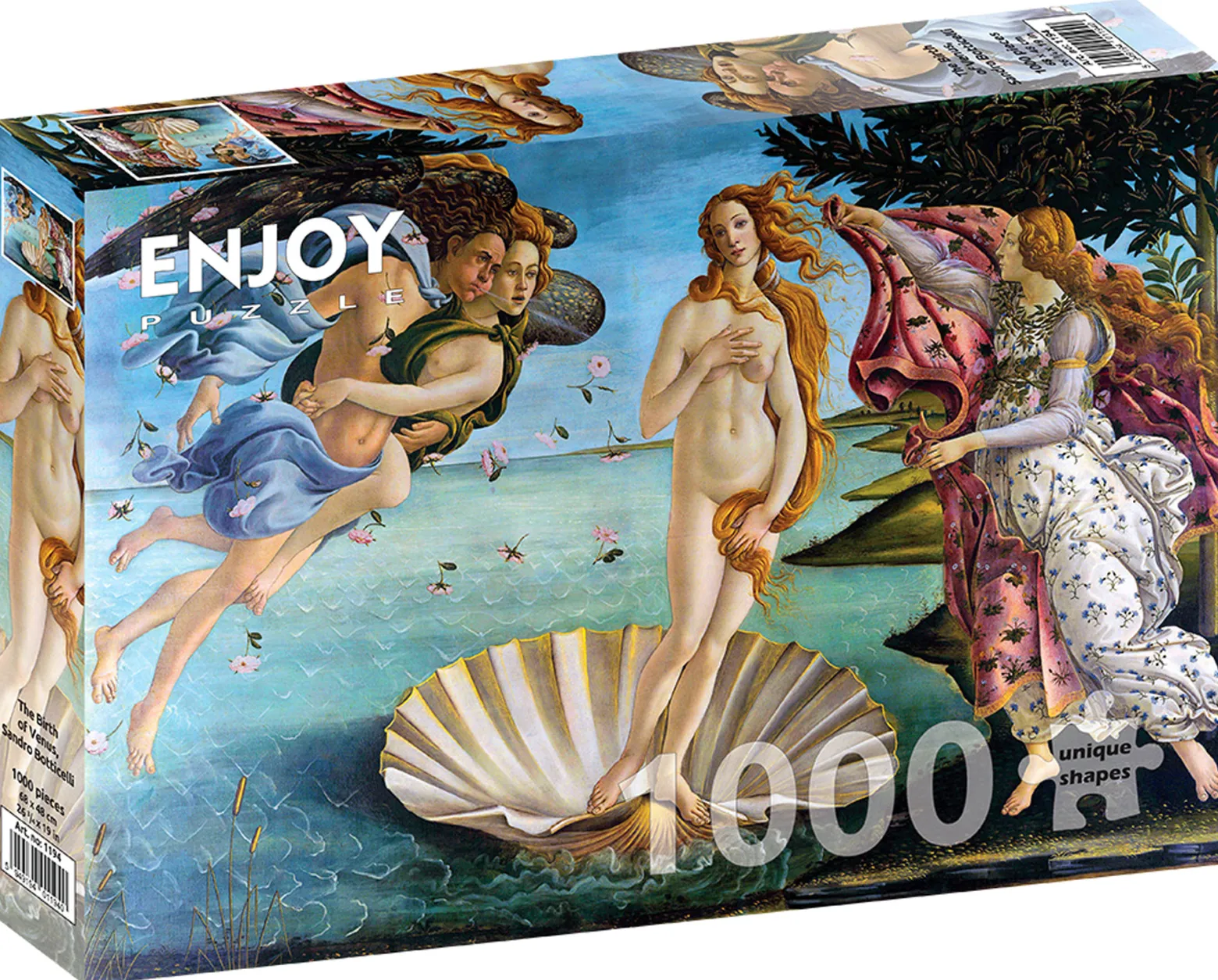 Puzzle 1000 el. Narodziny Wenus, Sandro Botticelli