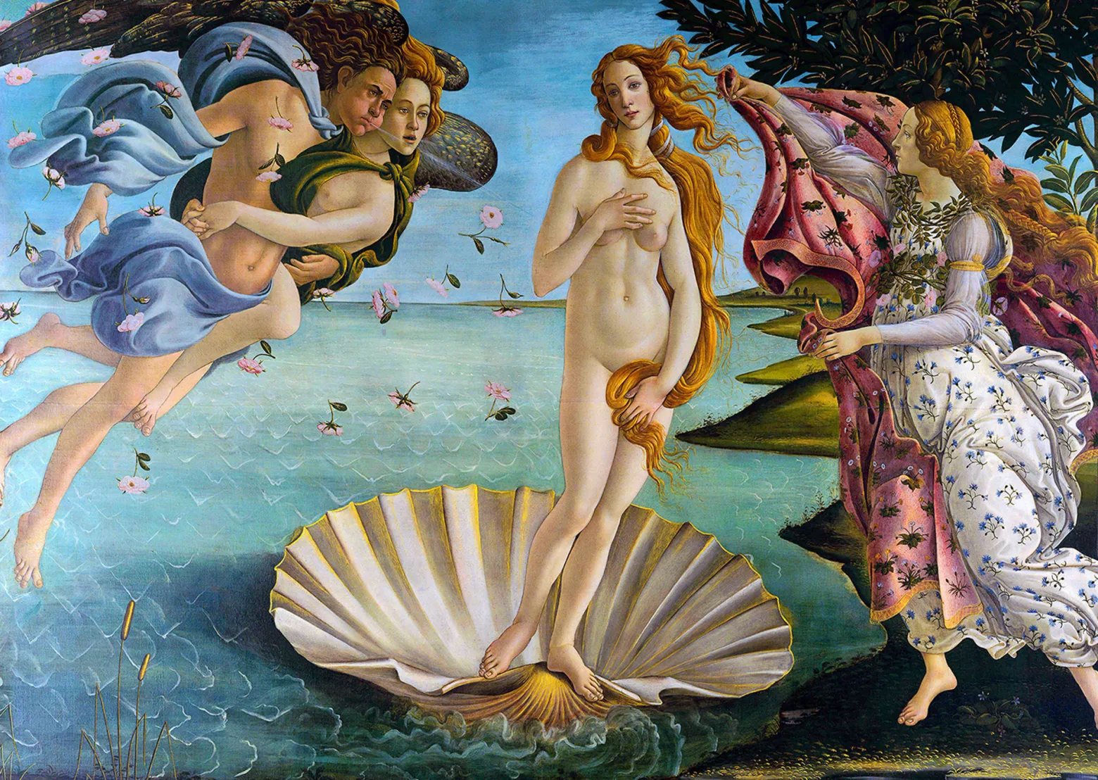Puzzle 1000 el. Narodziny Wenus, Sandro Botticelli