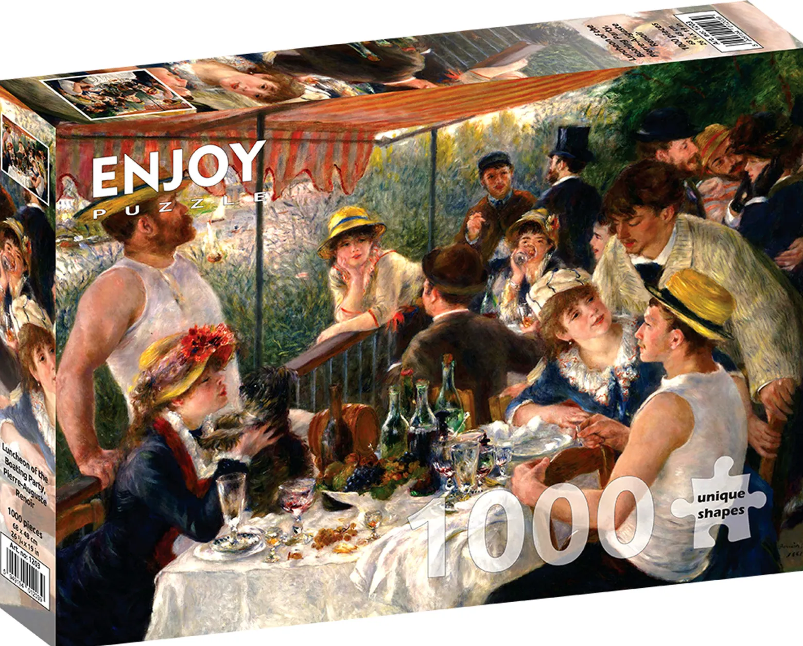 Puzzle 1000 el. Śniadanie wioślarzy, Auguste Renoir