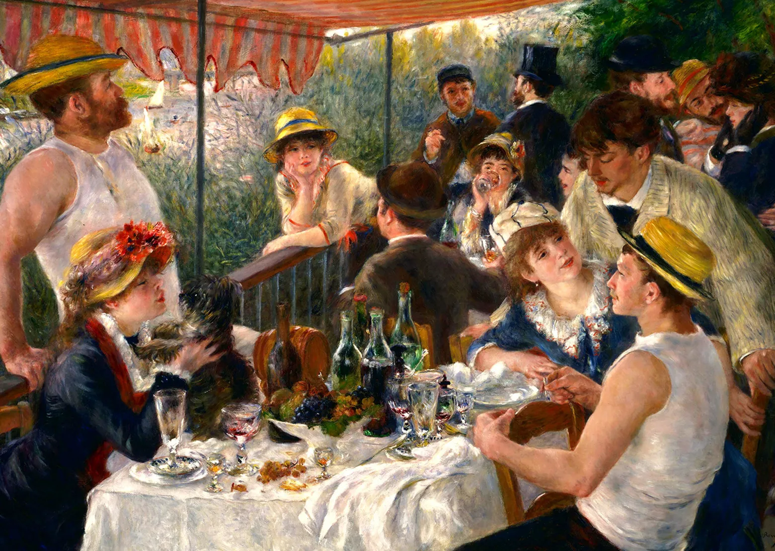 Puzzle 1000 el. Śniadanie wioślarzy, Auguste Renoir