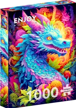 Puzzle 1000 el. Niebiański smok