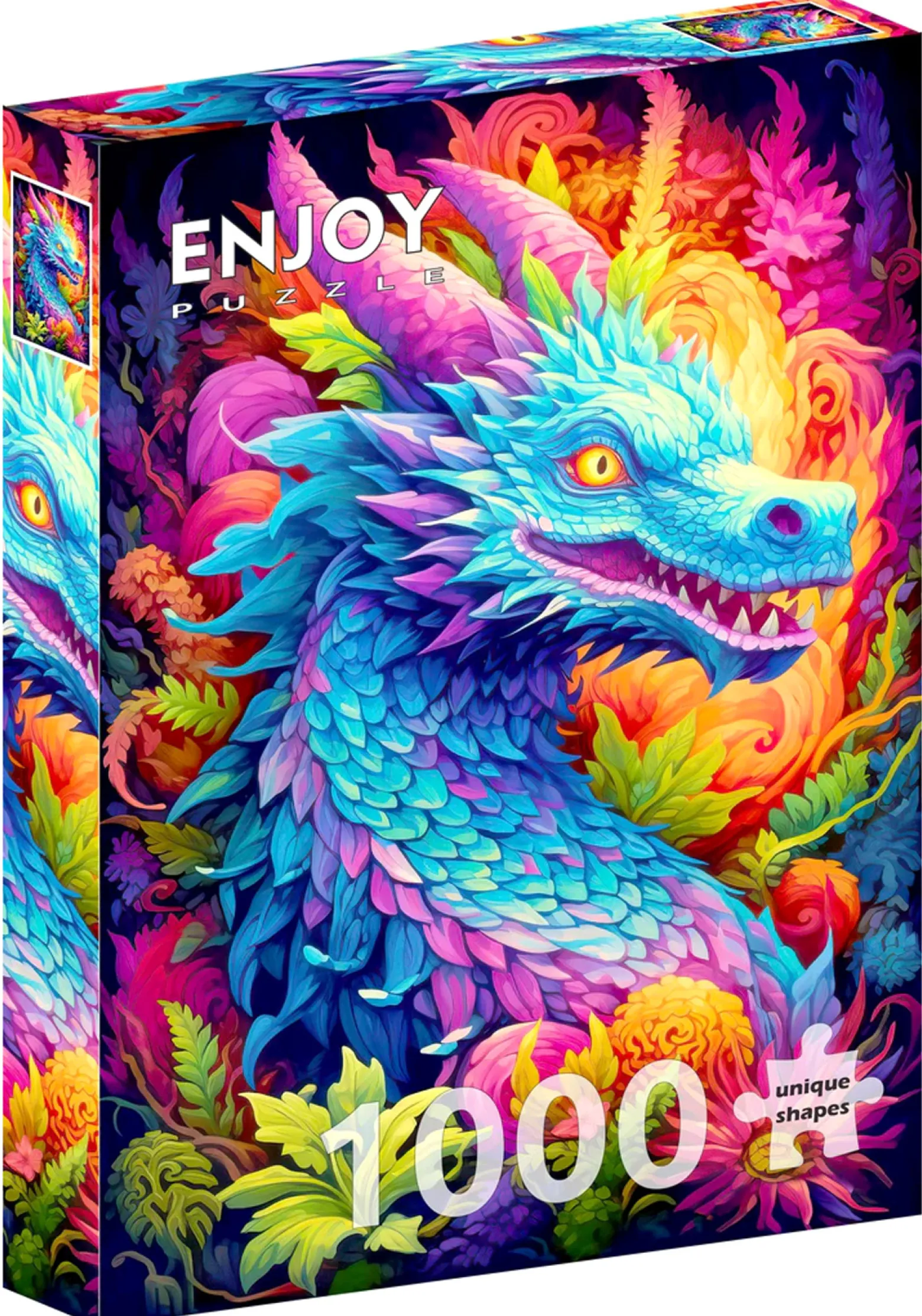 Puzzle 1000 el. Niebiański smok