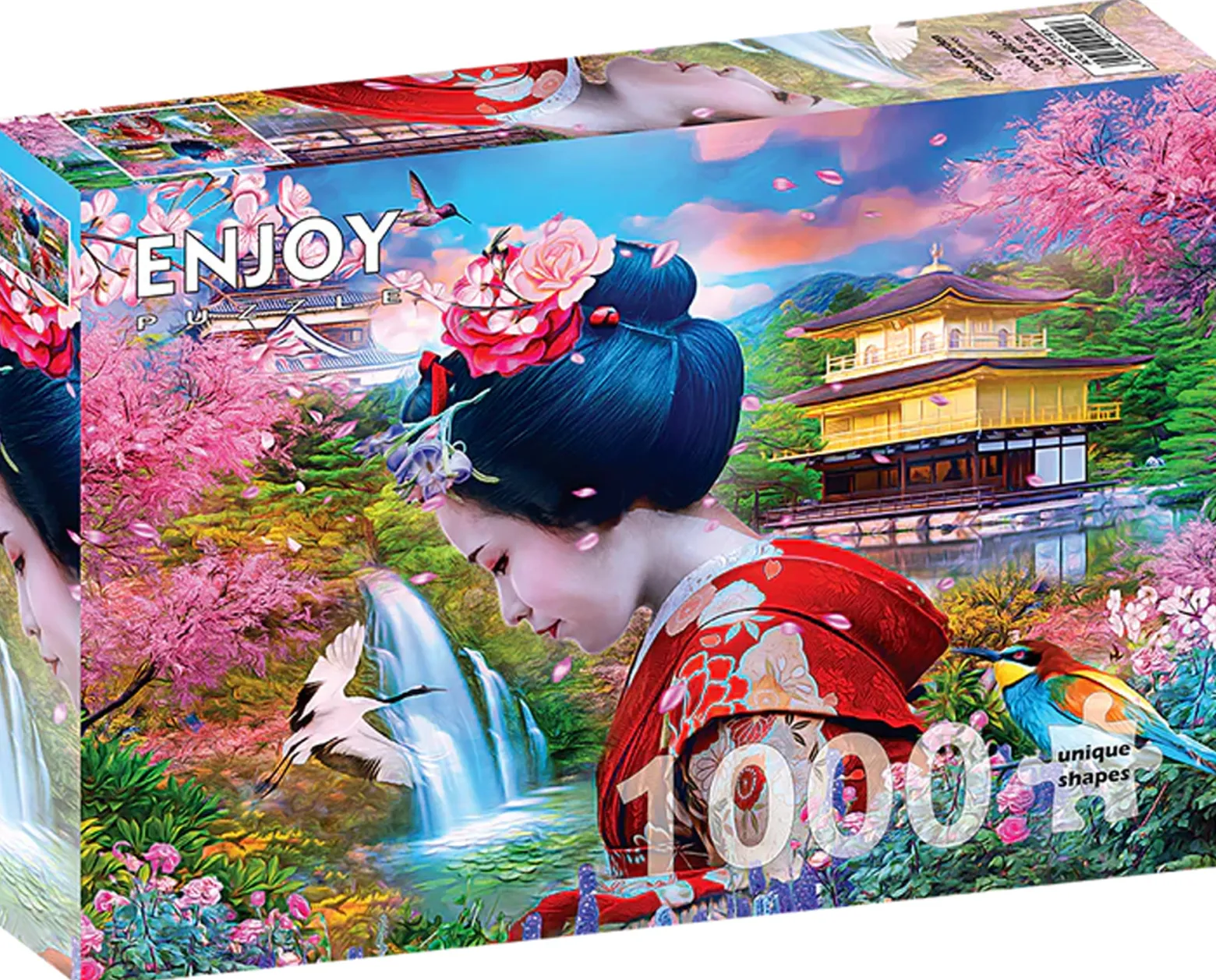 Puzzle 1000 el. Ogród gejszy