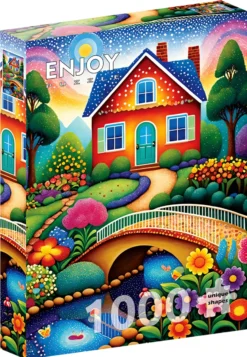 Puzzle 1000 el. Okolica pełna kolorów