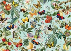 Puzzle 1000 el. Owoce i motyle