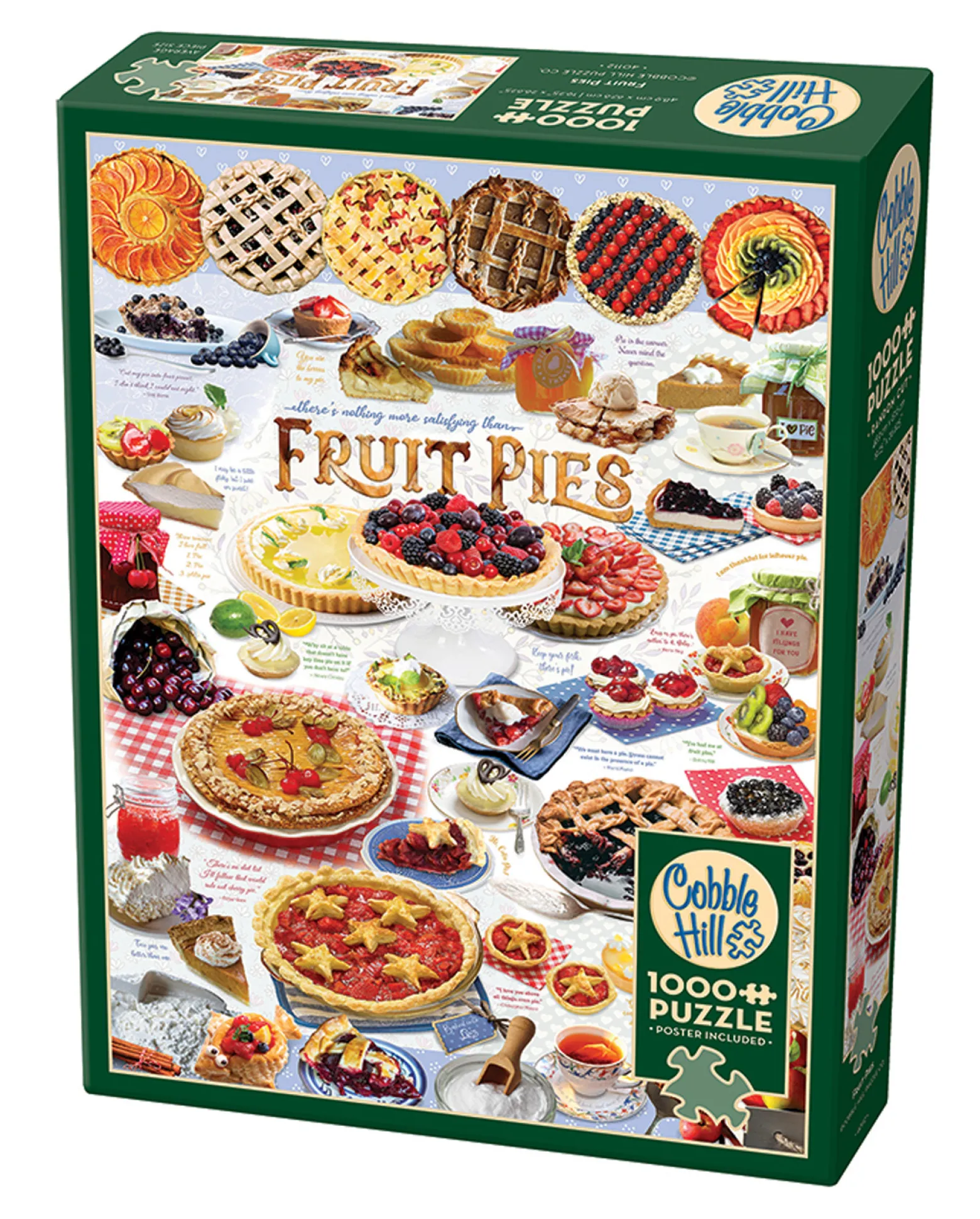 Puzzle 1000 el. Owocowe ciasta
