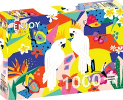 Puzzle 1000 el. Papugi Kakadu