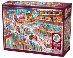 Puzzle 2000 el. Parada Świętego Mikołaja