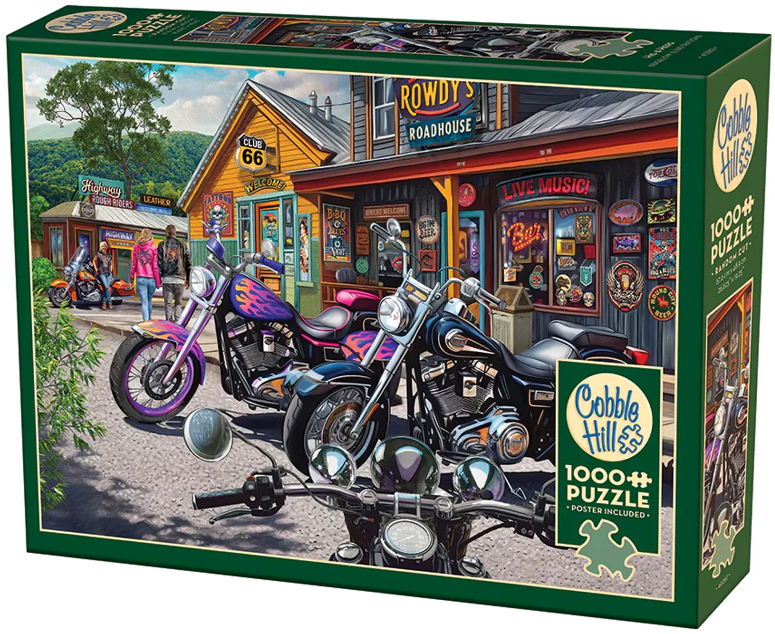 Puzzle 1000 el. Para motocykli