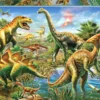 Puzzle 500 el. Park jurajski