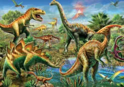 Puzzle 500 el. Park jurajski