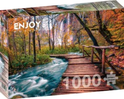 Puzzle 1000 el. Park Narodowy Jezior Plitwickich / Chorwacja