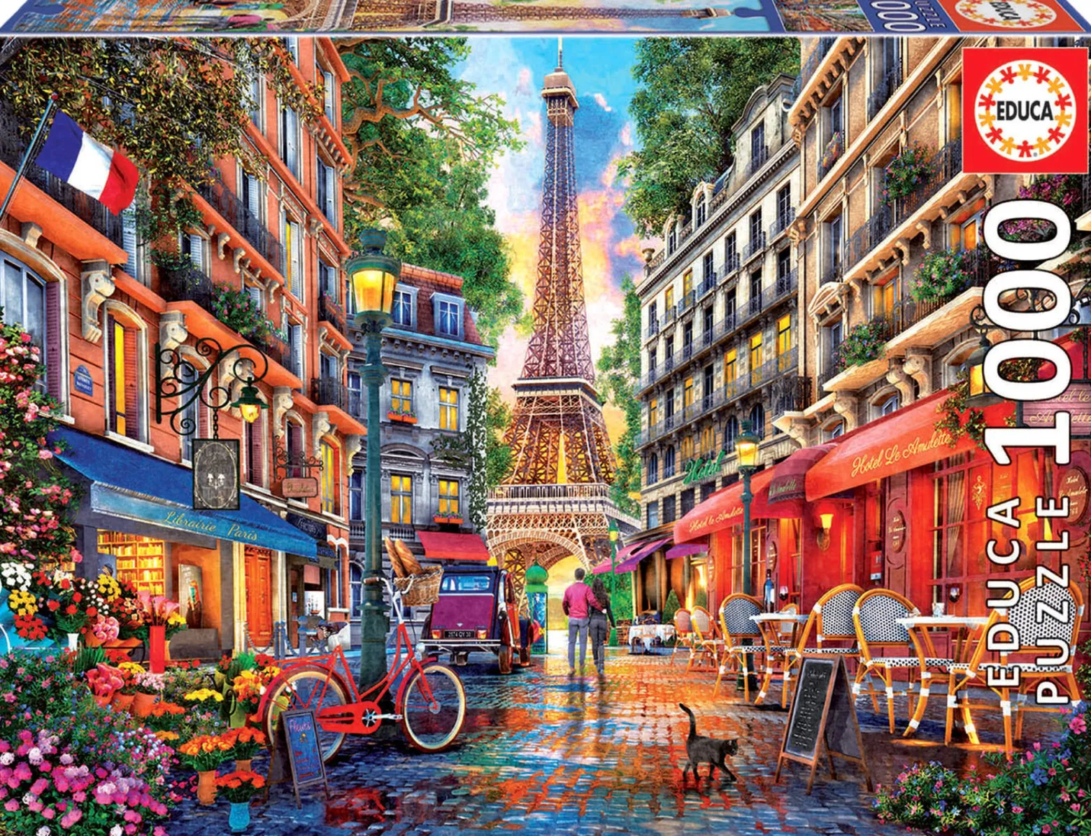 Puzzle 1000 el. Paryż, Dominic Davison