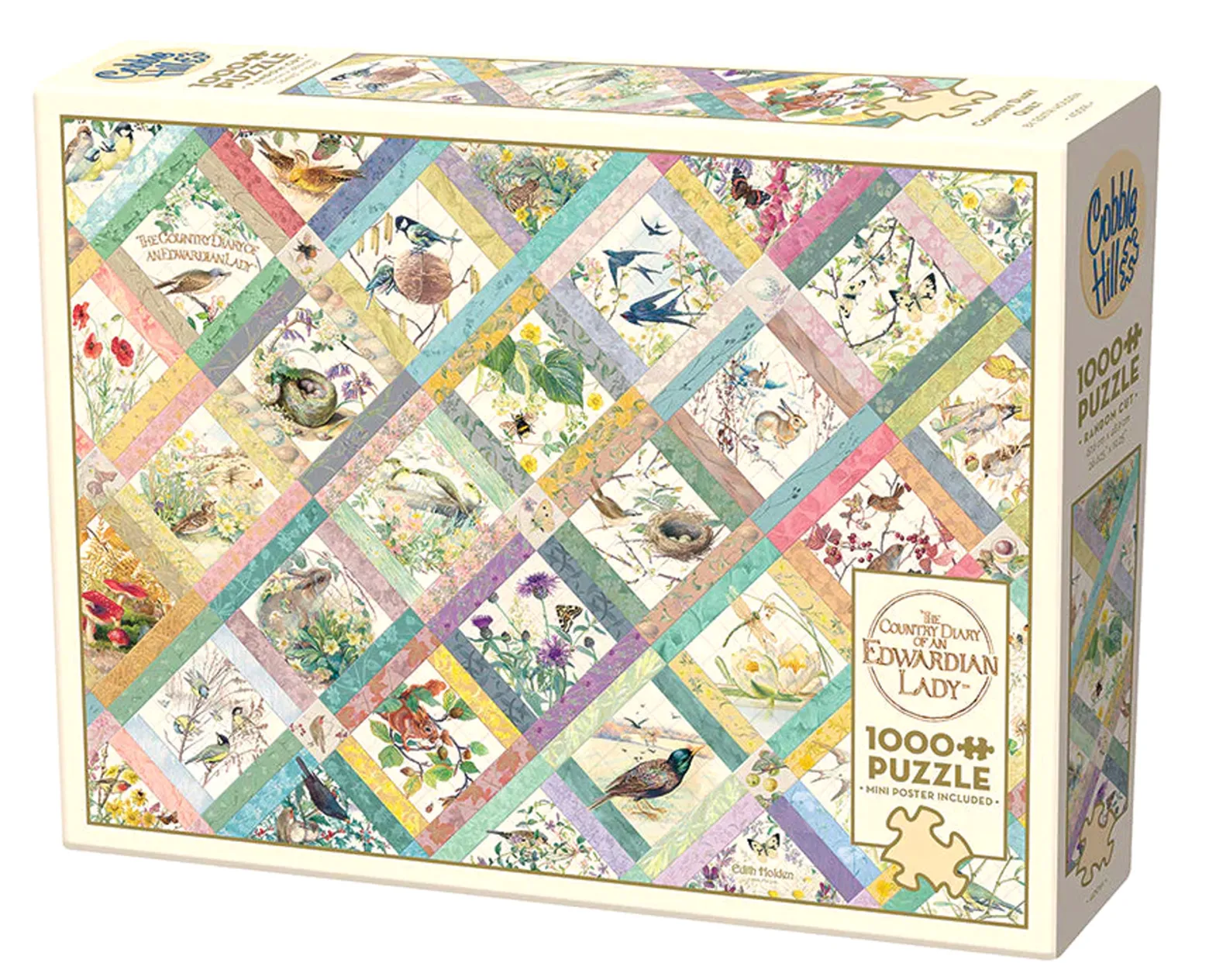 Puzzle 1000 el. Patchworkowy ekosystem