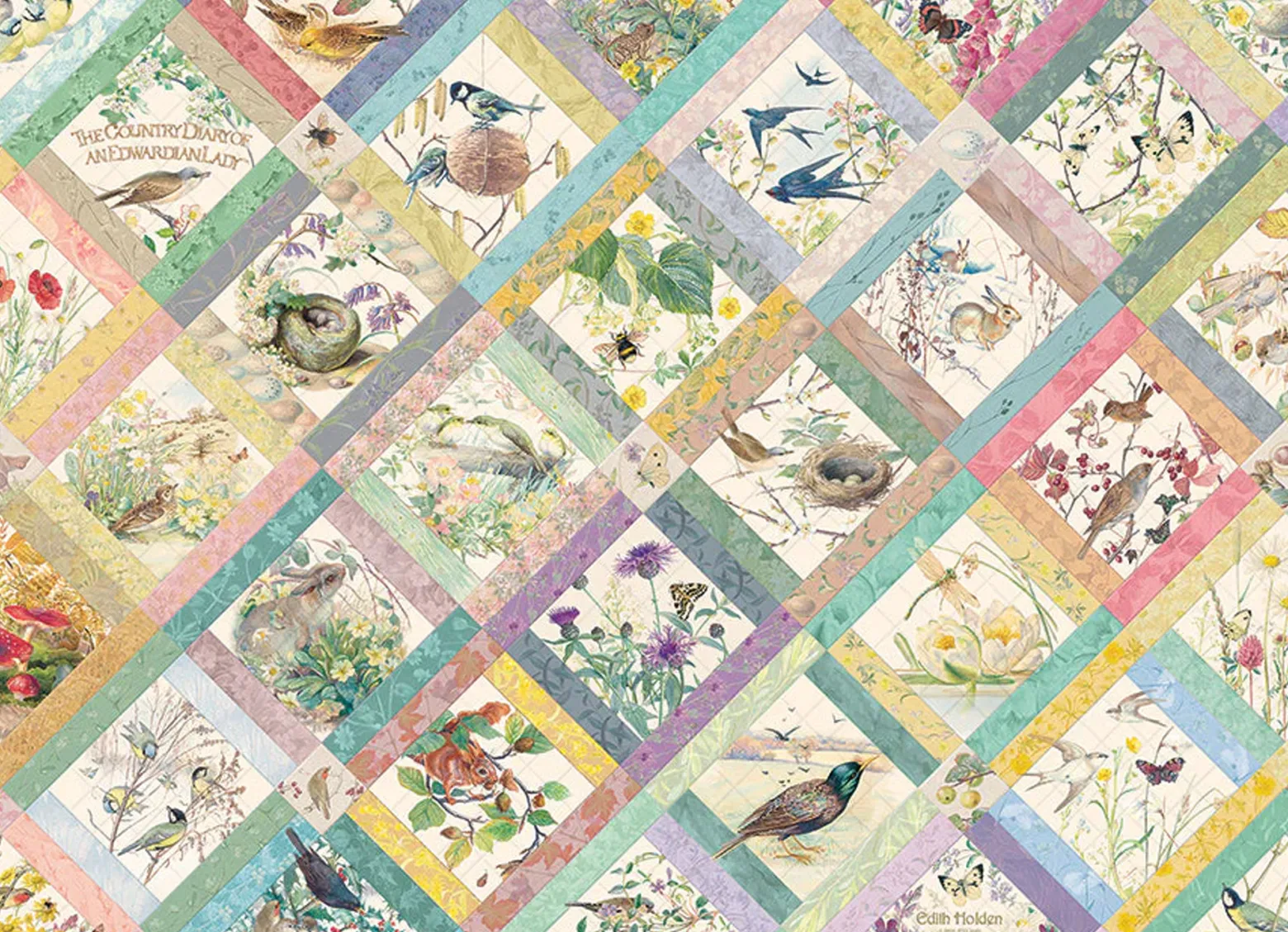 Puzzle 1000 el. Patchworkowy ekosystem