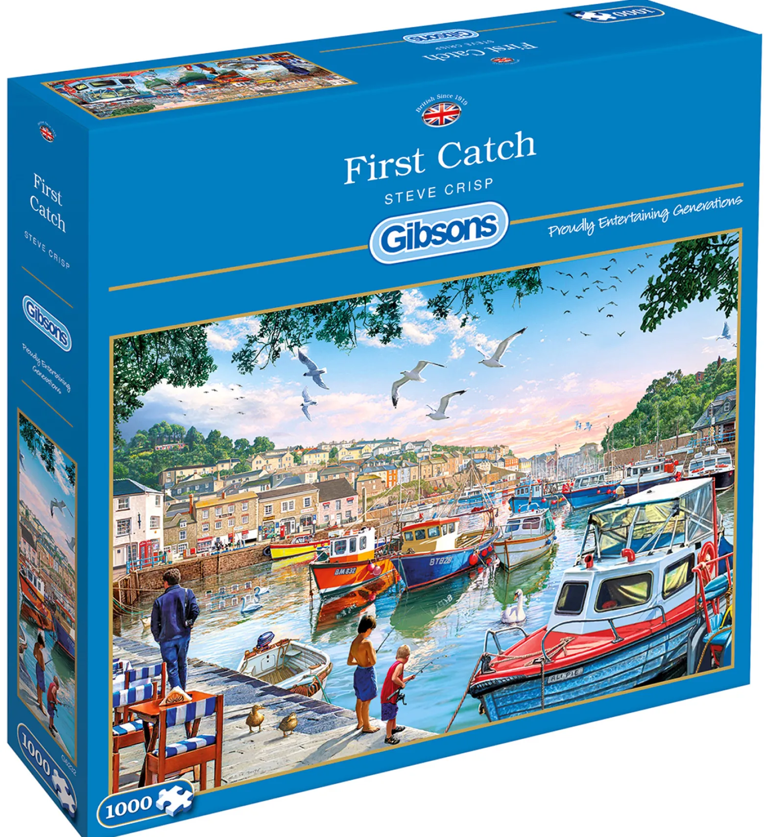 Puzzle 1000 el. Pierwszy połów