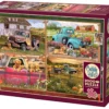 Puzzle 2000 el. Pieskie życie