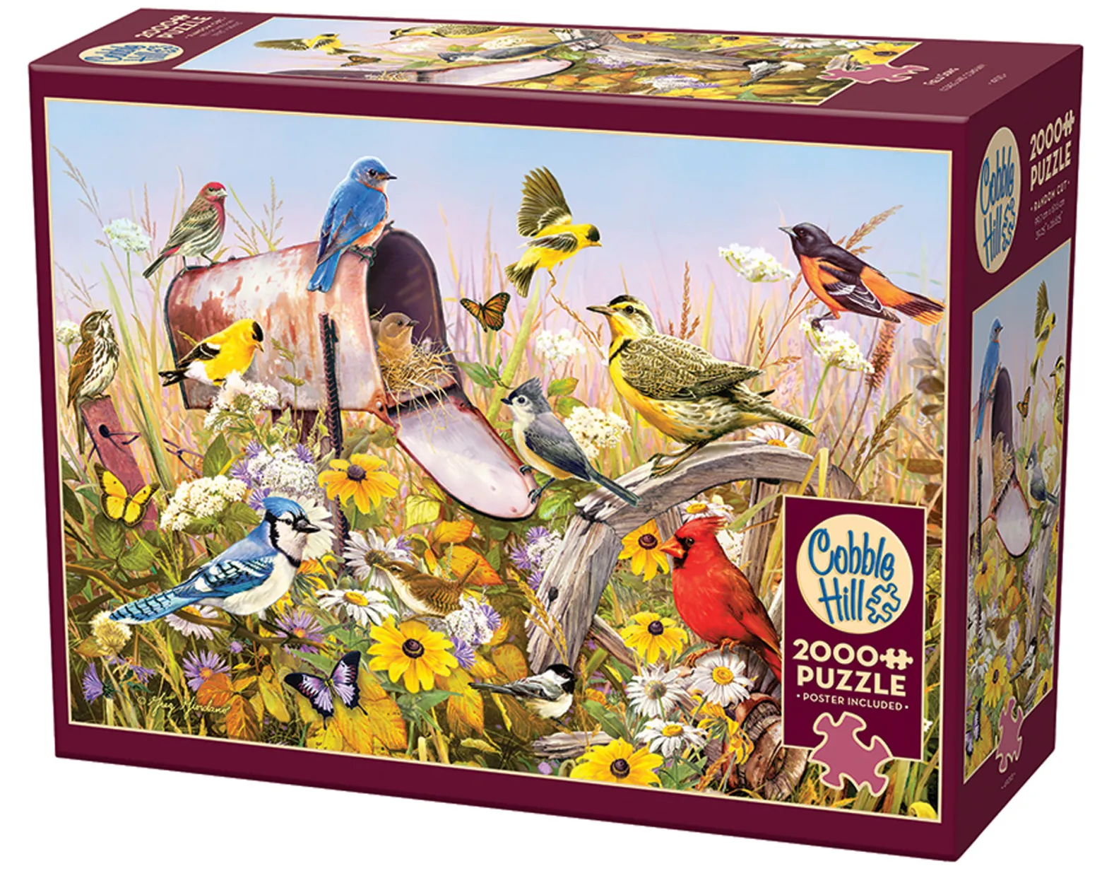 Puzzle 2000 el. Śpiew ptaków polnych