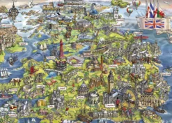 Puzzle 1000 el. Piękna Brytania