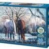 Puzzle 500 el. Piękno zimy