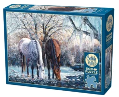 Puzzle 500 el. Piękno zimy