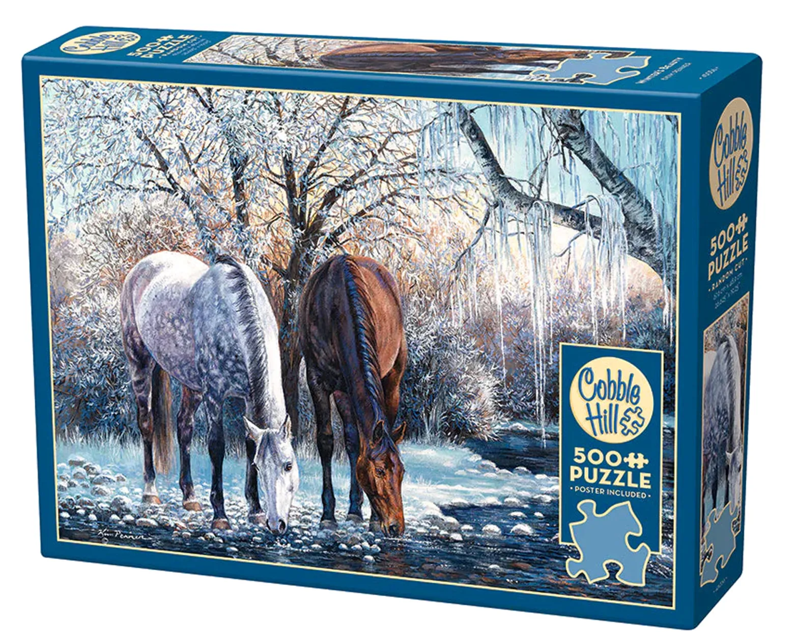 Puzzle 500 el. Piękno zimy