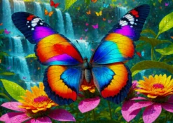 Puzzle 1000 el. Piękny motyl