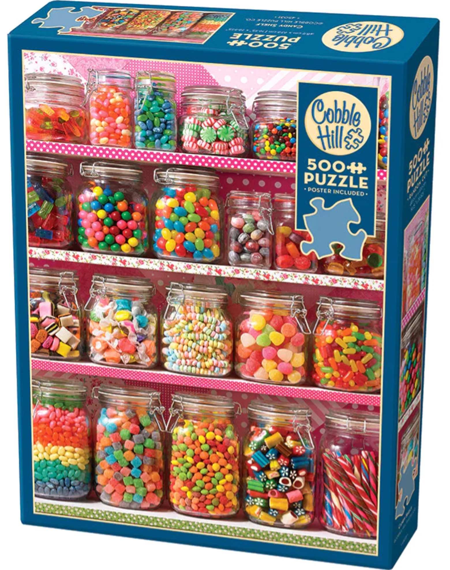 Puzzle 500 el. Półka ze słodyczami