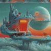 Puzzle 1000 el. Planeta ognia i lodu