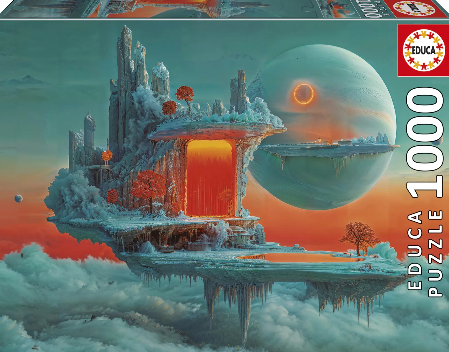 Puzzle 1000 el. Planeta ognia i lodu