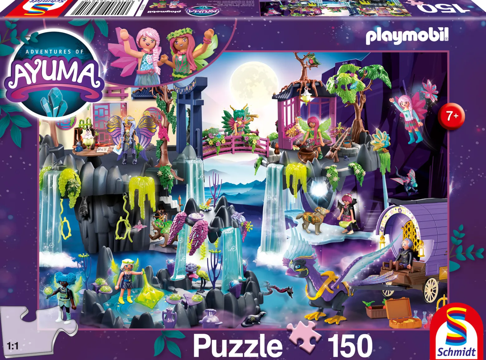 Puzzle 150 el. PLAYMOBIL Adventures of Ayuma
