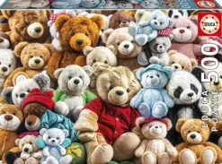 Puzzle 500 el. Pluszowe misie