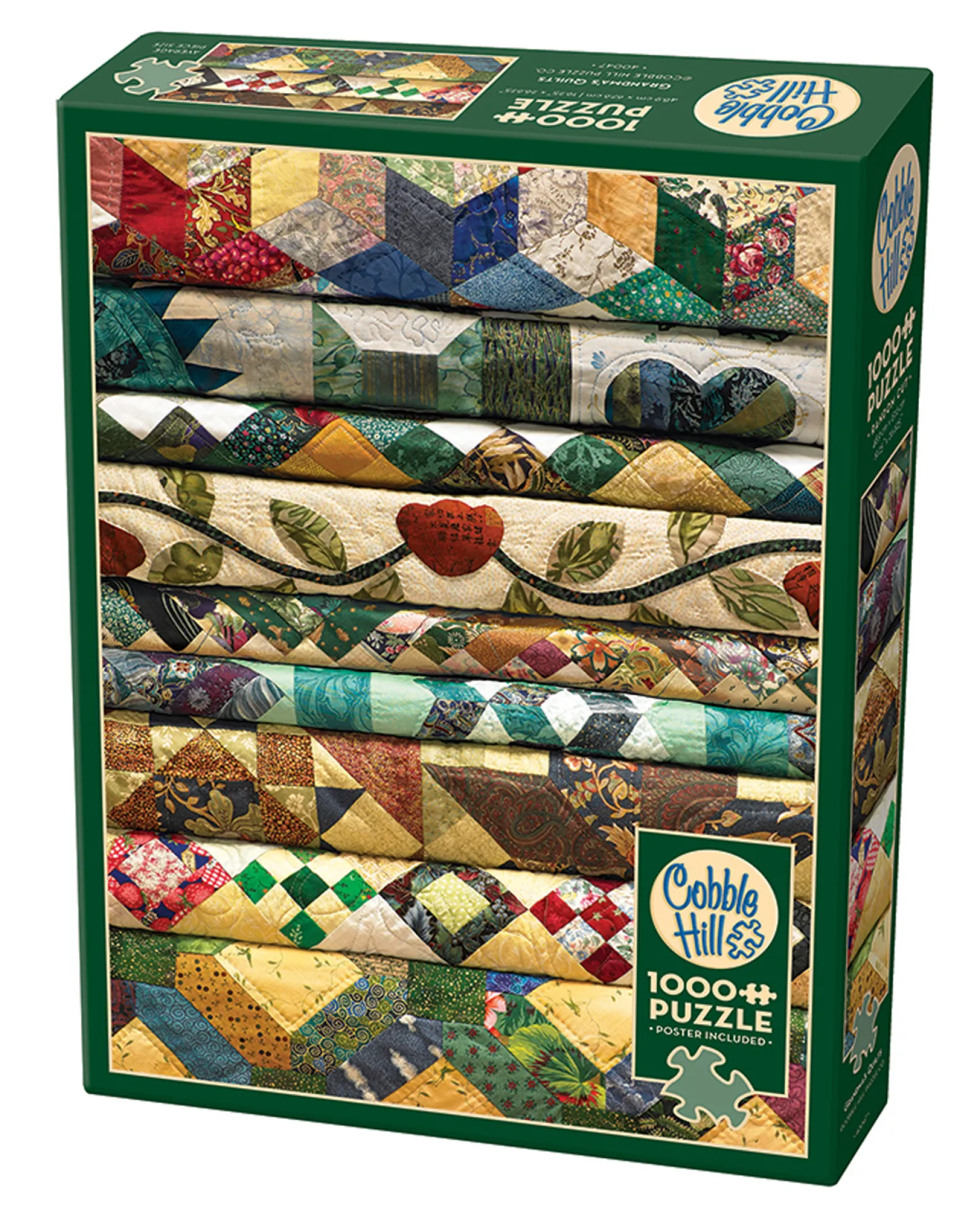 Puzzle 1000 el. Pościel od babci