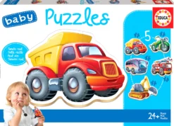 Puzzle 3-5 el. Pojazdy