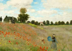 Puzzle 1000 el. Pole maków, Claude Monet