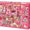 Puzzle 1000 el. Pomaluj mój świat na kolor... różowy
