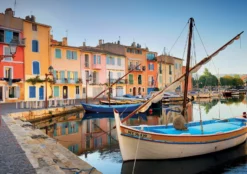 Puzzle 1000 el. Port w Martigues / Francja