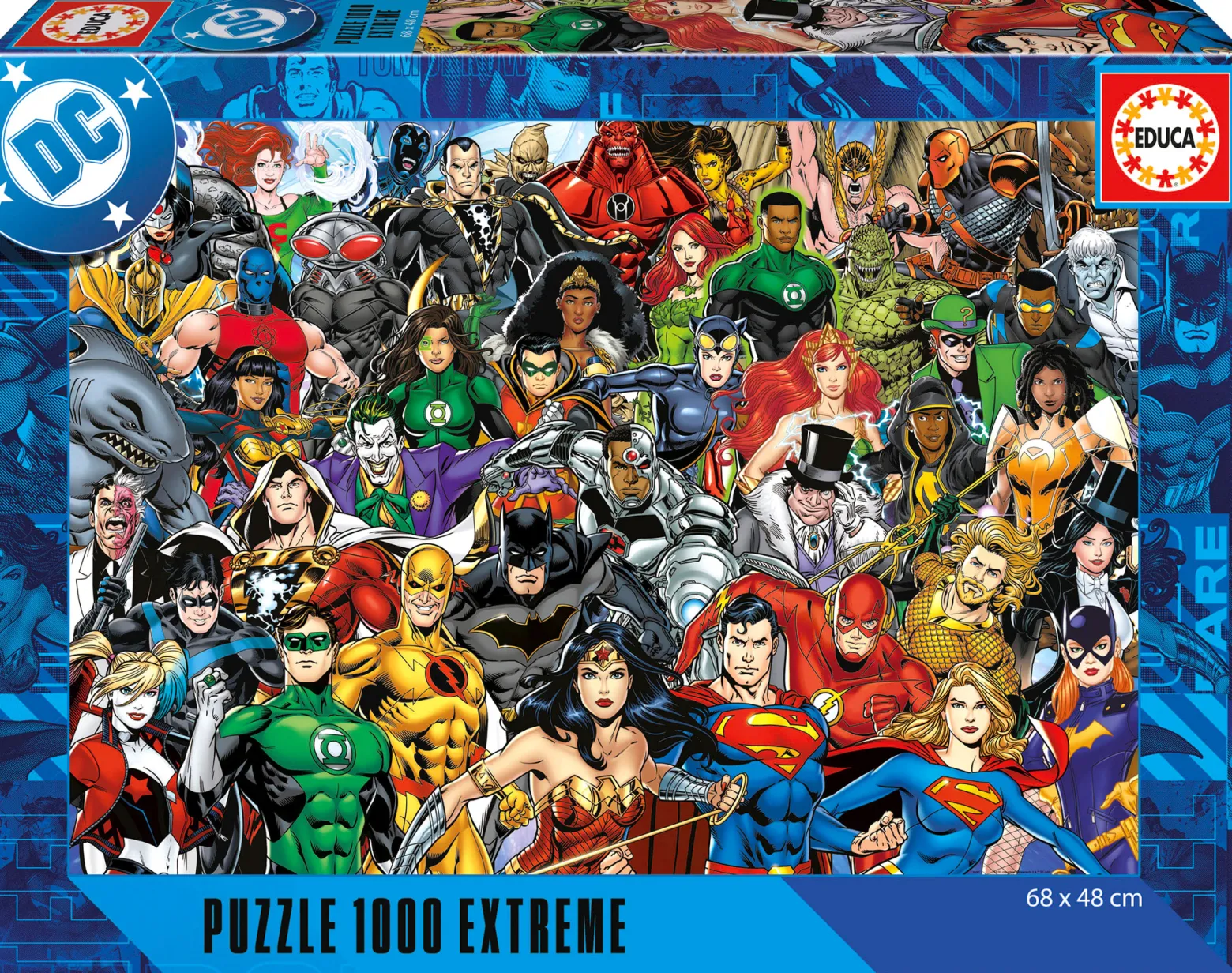 Puzzle 1000 el. Postacie z uniwersum DC Comics