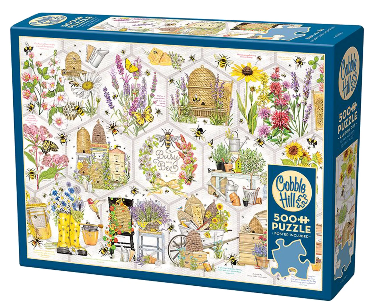 Puzzle 500 el. Pracowity jak pszczoła