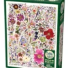 Puzzle 1000 el. Prasowane kwiaty: Wiosna
