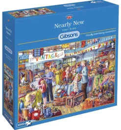 Puzzle 1000 el. Prawie nowe